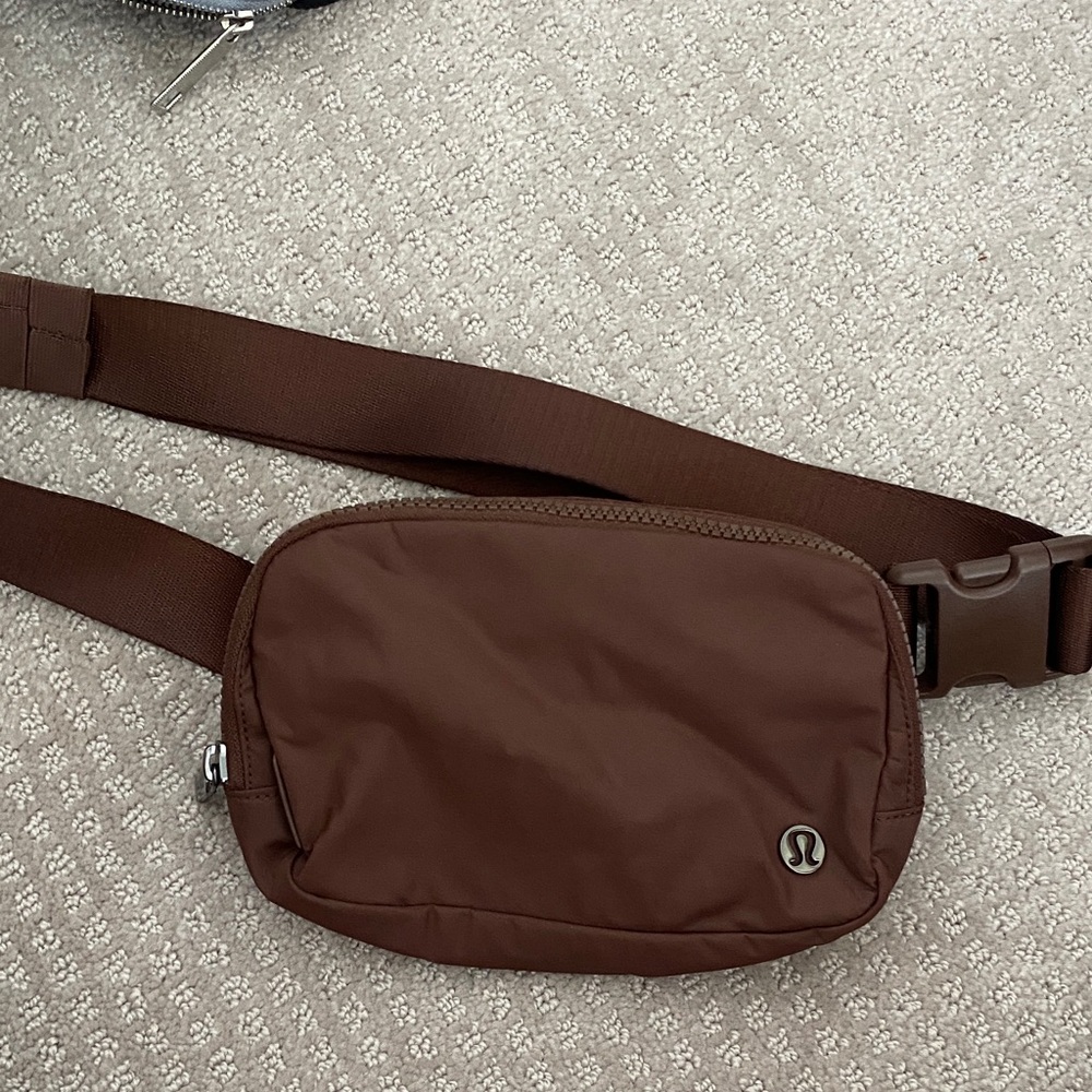 lululemon athletica Chocolate Brown Belt Bag